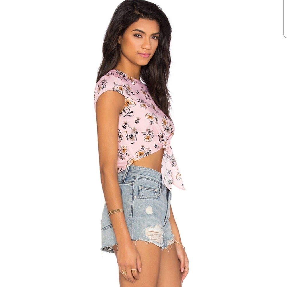 NWT Lucca Couture Front tie top